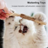2pcs Chew Sticks Natural Silvervine Teeth Cleaning Dental Funny Kitten Chumian