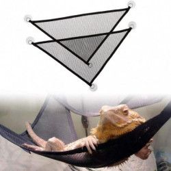 4 Pieces Reptile Hammock, , Lizard, Triple-cornered, Toys With Suction Cups