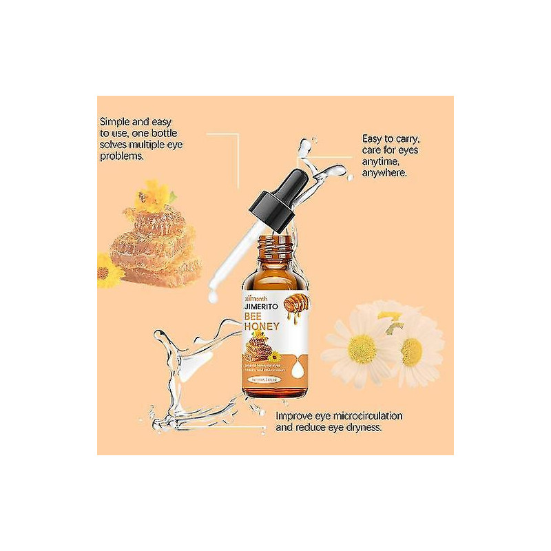 Jimerito's No.1 Natural Honey Eye Drops: Ultimate Solution to Relieve Your Eye