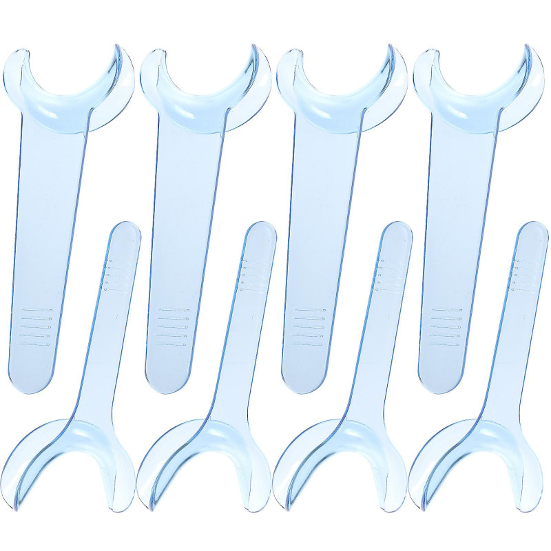8 PCS Mouth Prop Dental Lip Cheek Retractor Mouth Opener Teeth Oral Care Tool