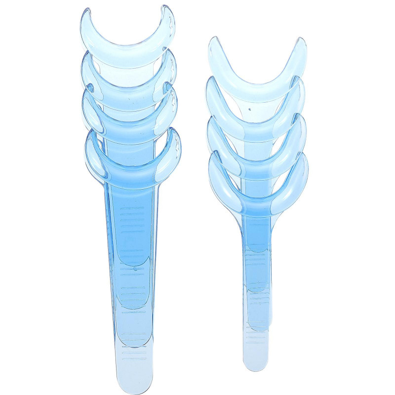 8 PCS Mouth Prop Dental Lip Cheek Retractor Mouth Opener Teeth Oral Care Tool