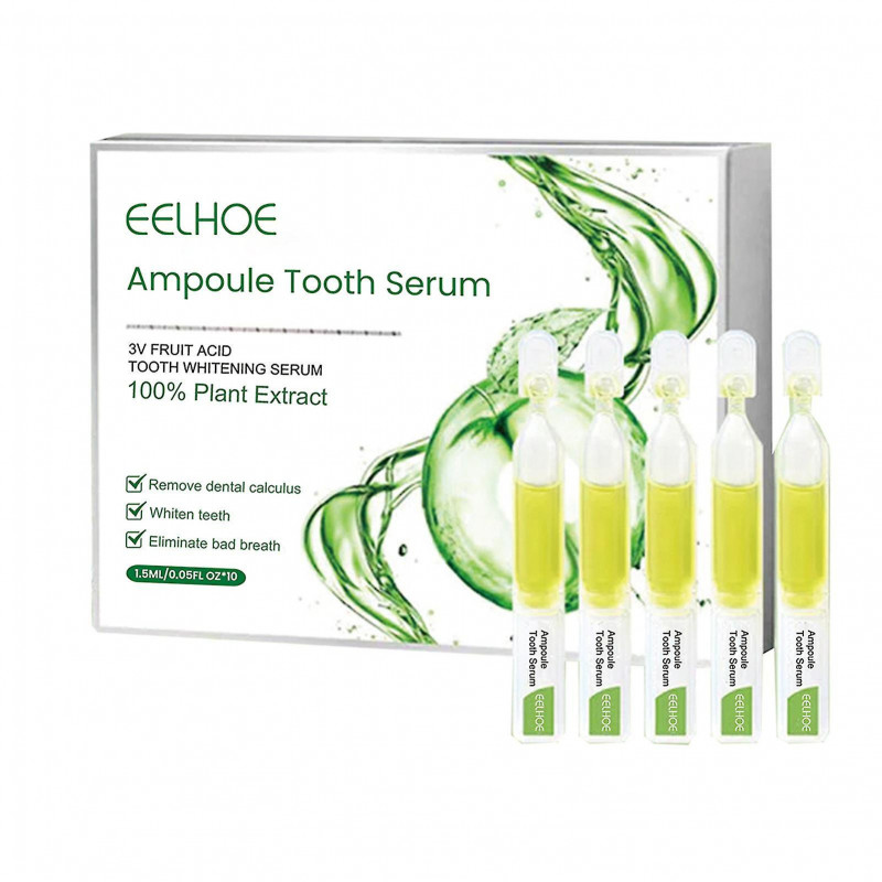 Ampoule Tooth Serum 3v Fruit Acid Teeth Brightening Liquid Refreshing Breath Teeth Cleaner