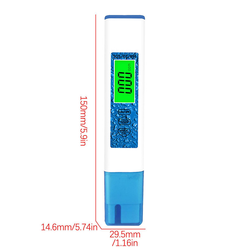 Acidity Meter Pen Temperature Four In One Detector Fish Tank Water Quality Detection Pen
