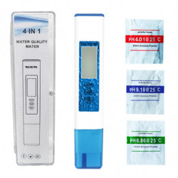 Acidity Meter Pen Temperature Four In One Detector Fish Tank Water Quality Detection Pen
