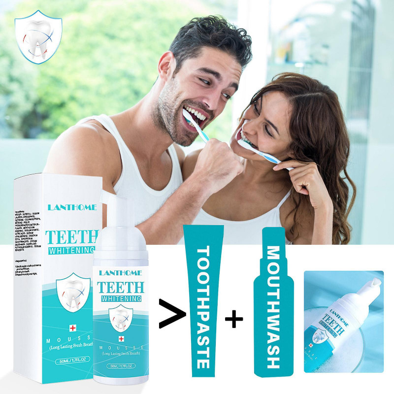 Toothpaste Lian Biquan Tooth Cleaning Foam Cleaning Care Fresh Oral Cleaning Care Foam 50ml