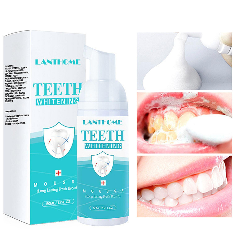 Toothpaste Lian Biquan Tooth Cleaning Foam Cleaning Care Fresh Oral Cleaning Care Foam 50ml