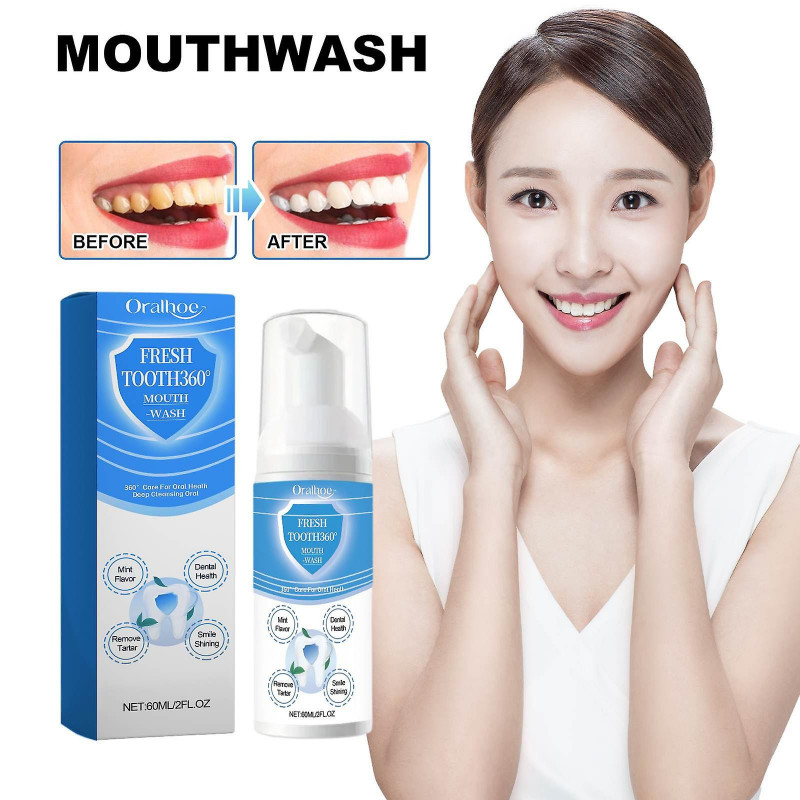 Oral Cleansing Toothpaste Foam Toothpaste Improve Your Oral Hygiene 60ml