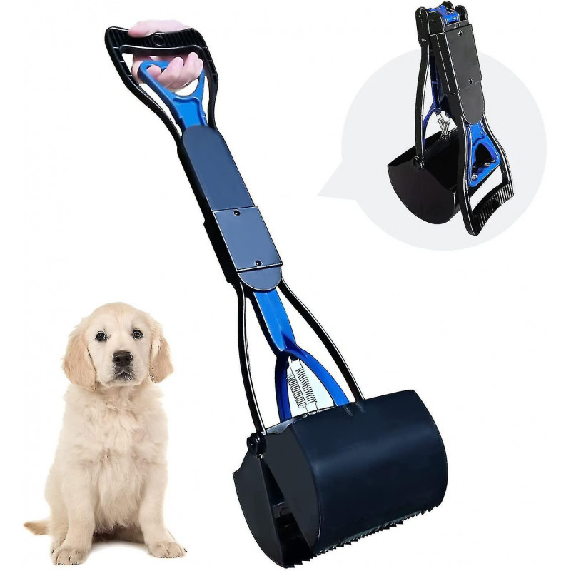 Long Handle Pet Pooper Scooper Chien Chat Ramasseur de déchets