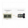 4pcs Vehicle Reptile Thermometer S-ws05 Mini Electronic -hygrometer For Fish Tank / White