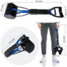 Long Handle Pet Pooper Scooper Chien Chat Ramasseur de déchets