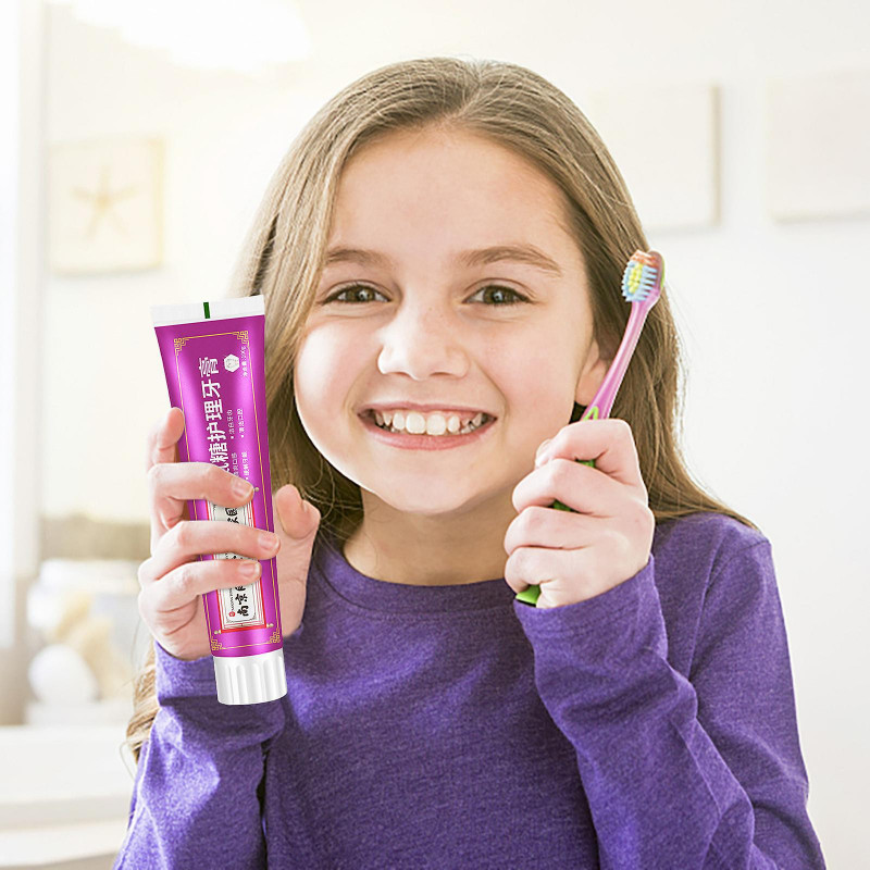 Dentifrice de soins des dents lâches, dentifrice attentionné, soin des dents