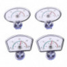 4 Pcs Digital Temperature Gauge Fish Tank Digital Fish Tank Strip Water Temperature Meter Aquarium Fish Tank