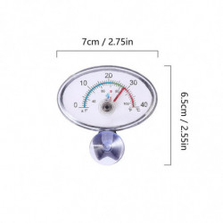 4 Pcs Digital Temperature Gauge Fish Tank Digital Fish Tank Strip Water Temperature Meter Aquarium Fish Tank
