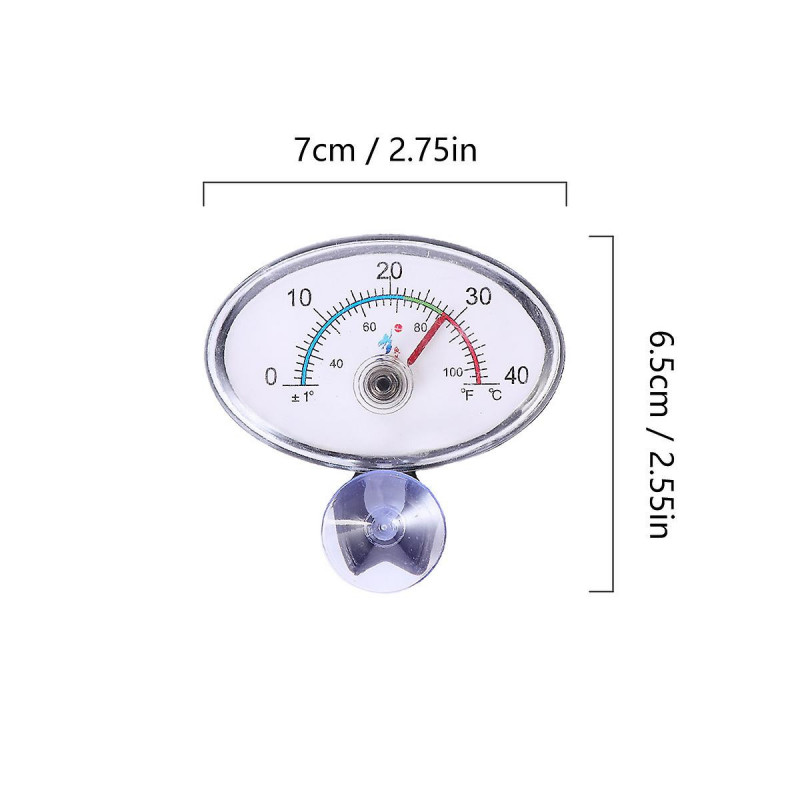 4 Pcs Digital Temperature Gauge Fish Tank Digital Fish Tank Strip Water Temperature Meter Aquarium Fish Tank