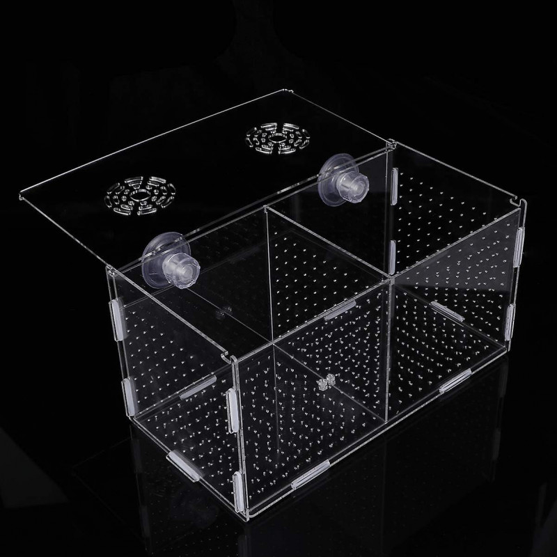 Boîte d’élevage de poissons - Boîte d’élevage de poissons d’aquarium, incubateur d’écloserie d’écloserie, boîtes [...]