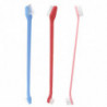 Long Handle Pet Toothbrush Doul-end Dog Toothbrush Home Pet Dogs Dental Care
