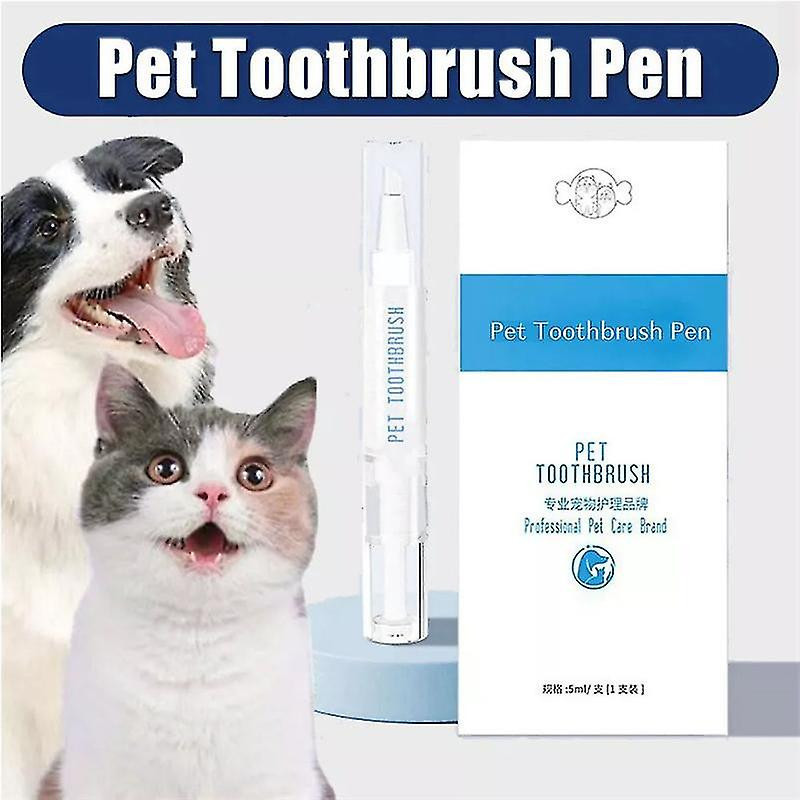 1-5pcs Pet Toothbrush Pen Teeth Clean Fresh Breath Pet Toothbrush Paste Brush One Easy To Use Cat Tooth Brush [...]
