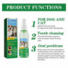 Pet Tooth Cleaning Spray Dog Oral Care Bad Teeth Breath Freshener Plaque Remove