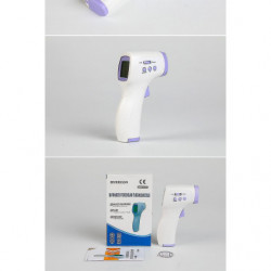 Thermomètre frontal Thermomètre infrarouge sans contact pour le corps humain, Thermomètre domestique