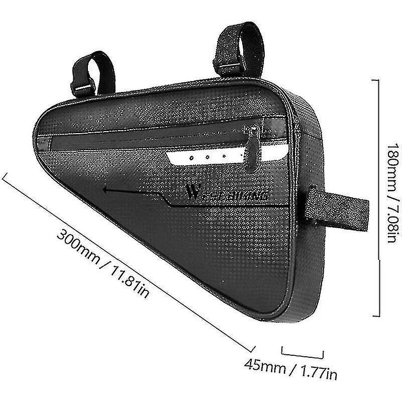 Multifunctional Bicycle Repair Kit, Triangle Bag + Tire Spoon + Tire Patch