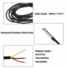 5pcs Waterproof Ds18b20 Temperature Sensor, Digital Temperature Thermal Cable Temperature (-55- +1