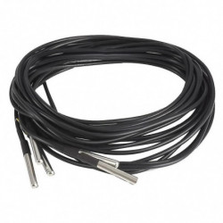 5pcs Waterproof Ds18b20 Temperature Sensor, Digital Temperature Thermal Cable Temperature (-55- +1