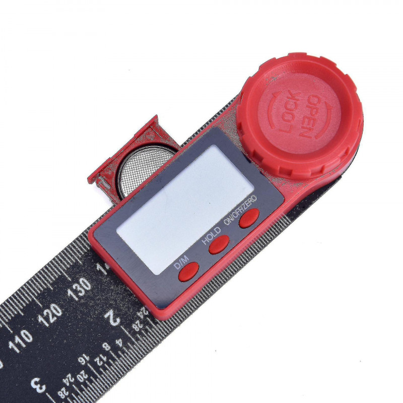 200mm Digital Protractor Ruler, 2 In 1 Digital Protractor, With Lcd Display And Lock Function, Suitable For [...]