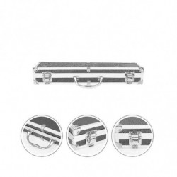 Boîte à outils en alliage d’aluminium Accessoires Boîte de rangement Valise pratique en aluminium