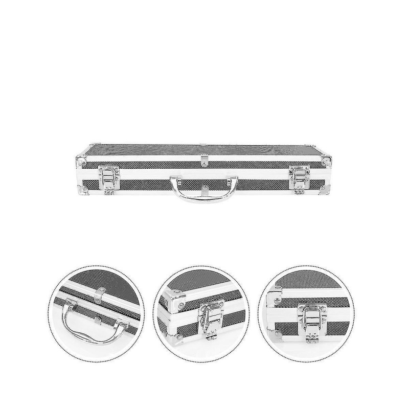 Boîte à outils en alliage d’aluminium Accessoires Boîte de rangement Valise pratique en aluminium