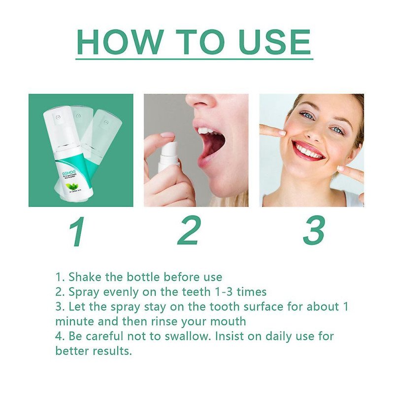 30ml Menthe Dents Spray Oral Rafraîchisseur D’haleine éliminer Odeur De Bouche Mauvaise Haleine nettoyage des [...]