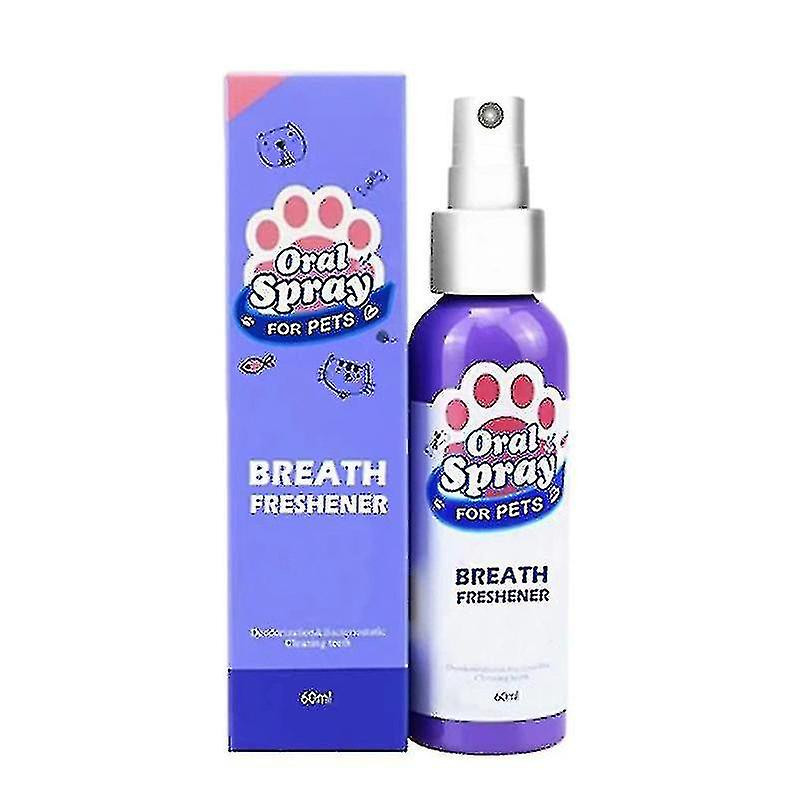 Pet Spray Dog Oral Care Bad Breath Teeth Cleaning Breath Freshener Plaque Remover