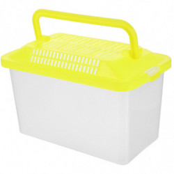 Portable Fish Tank Handheld Aquarium Fish Tank Transparent Turtle Box Pet Hamster Box