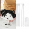 5Pcs/Set Pet Toothbrush Cat Dog Dental Care Toothbrush Soft Bristles Multi-Functional Toothbrushes