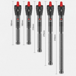 Fish Tank Heater Temperature Adjustable Digital Display Waterproof with Indicator Light Heating Fish