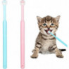 2 Pack Small Dog & Cat Toothbrush,360 Degree Soft Silicone Pet Toothbrush Care Dog Oral Hygiene