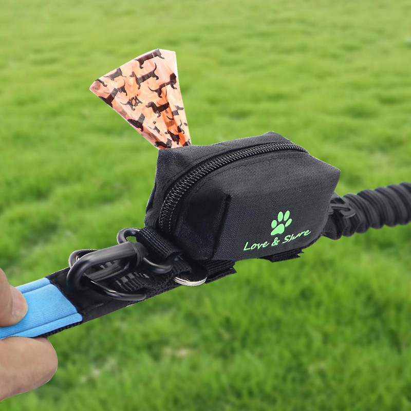 1 distributeur de sacs à déchets noir