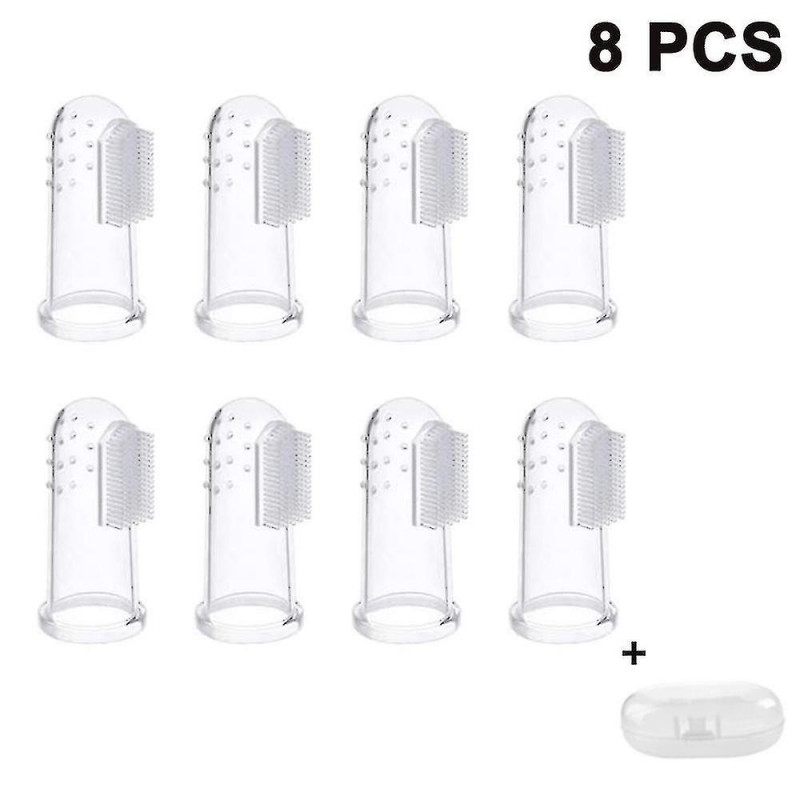 Pet Transparent Milky White Finger Toothbrush For Dogs And Cats Professional Dog Toothbrush And Cat Toothbrush [...]