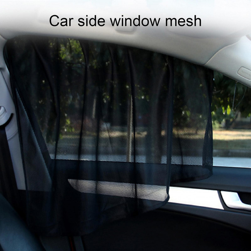 Car Curtain Magnetic Anti-heat Sun Protection Car Side Window Mesh for Car