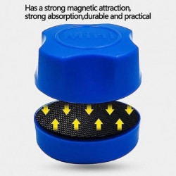 3pcs Aquarium Magnetic Brushes For Cleaning Aquarium Glass