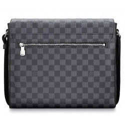 Sac bandoulière à carreaux en cuir Unisexe-mxbc