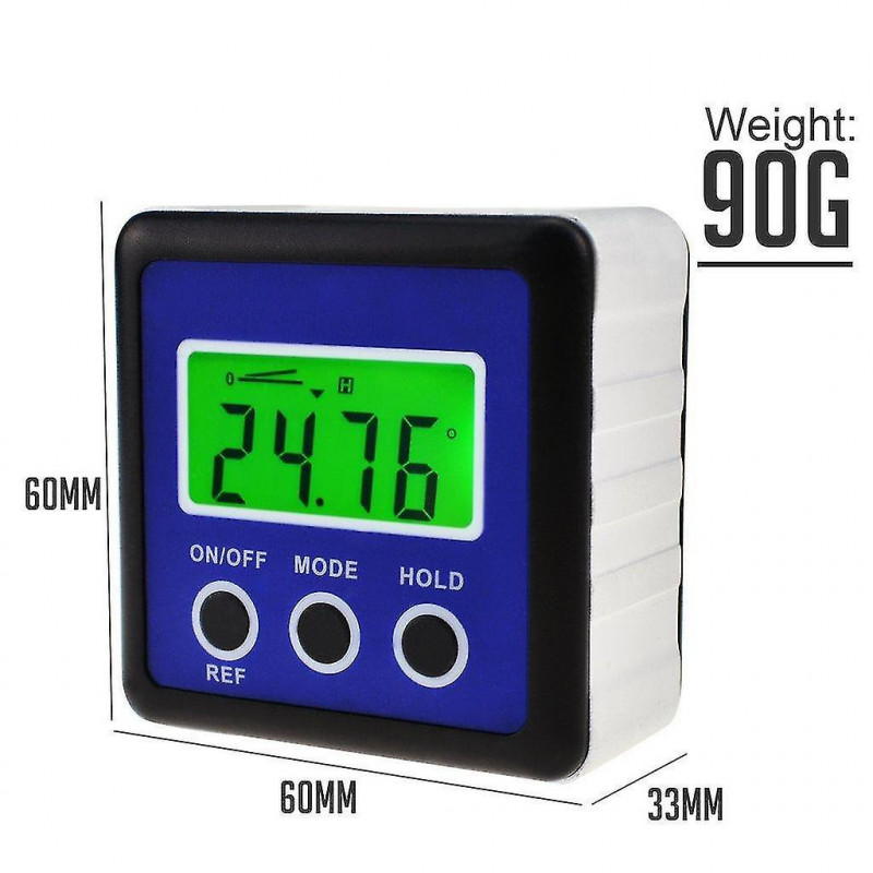 Angle Measurer Digital Lcd Digital Goniometers Shell Chamfer Inclinometer Waterproof Protractor For