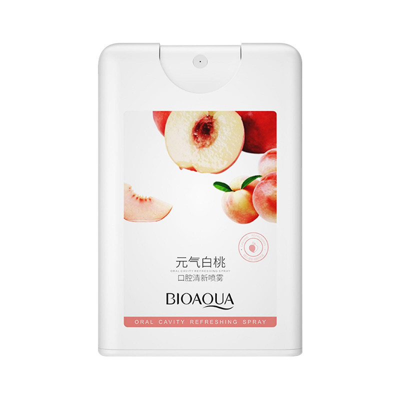 Vital Peach Oral Fresh Spray Sweet Fresh Breath Care Oral Portable Refresher 20ML