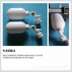 3Pcs Auto Water Valves Mini Plastic Floating Water Controller Aquarium Supply