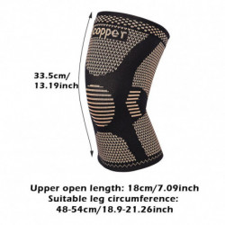 1pc/pack Knee Brace Pad Compression Sports Sleeve Arthritis Pain Women Men