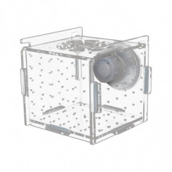 Fish Breeder Box Aquarium Accessory Transparent Fish Isolation Breeding Box Hatching Incubator Box for Aggressive Fish