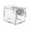 Fish Breeder Box Aquarium Accessory Transparent Fish Isolation Breeding Box Hatching Incubator Box for Aggressive Fish