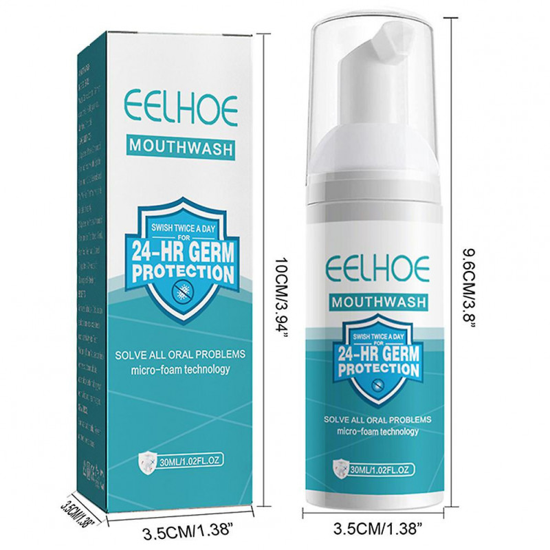 Press Type Teeth Cleaning Mousse Freshing Breath Teeth Brightening Toothpaste