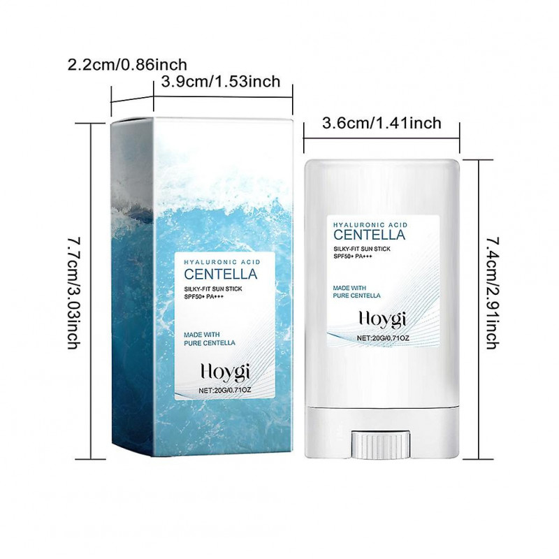 Gentle Moisturizing Sun Stick Waterproof Sweatproof Sun Block Cream for Beach