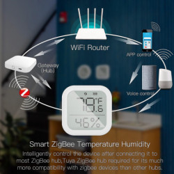 Tuya Zig-bee Smart Temperature And Humidity Meter Sensor Digital Remote Control Smart Temperature And Humidity [...]