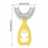 Brosse à dents en forme de U pour enfants 360 Brosse à dents nettoyante en profondeur